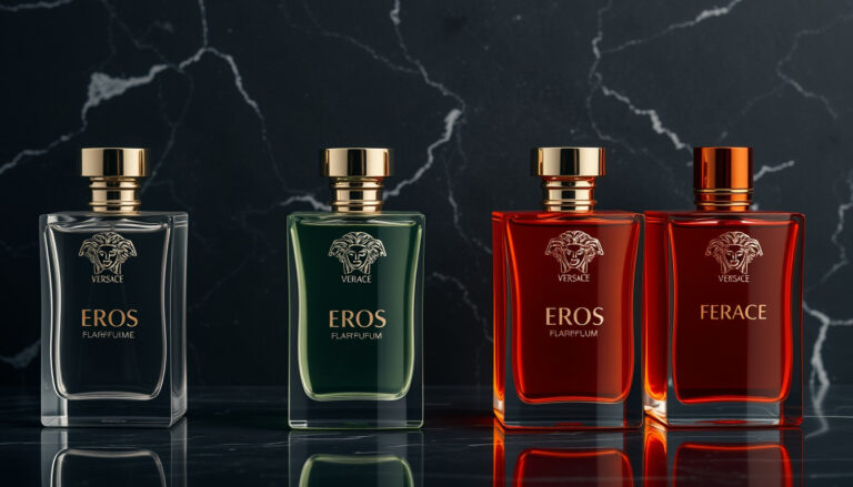 Versace Eros: EdT, EdP, Parfum und Flame im Vergleich